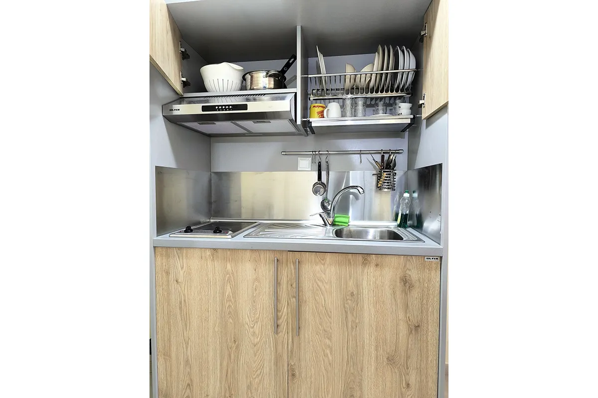 Tiara Holidays - Maritina Studios - 1st floor studios - kitchen